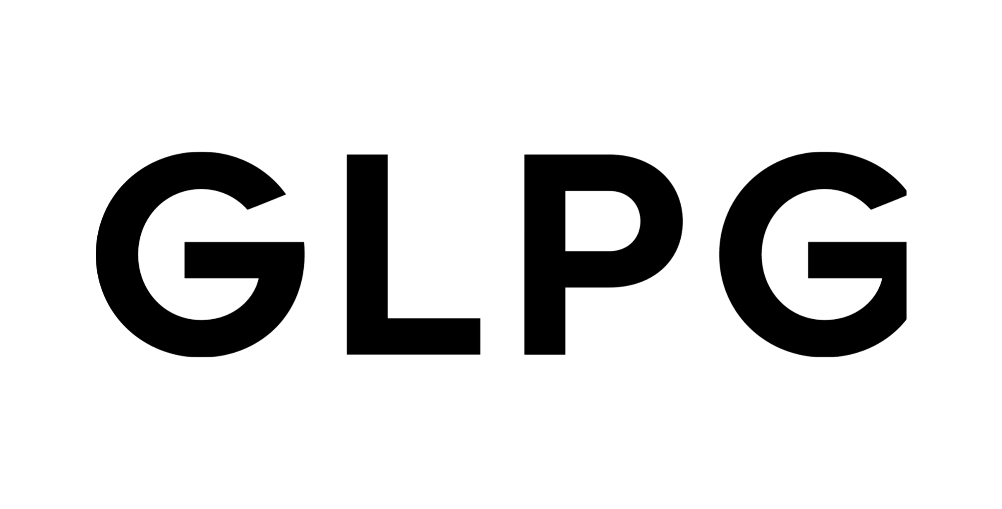 GLPG logo in black